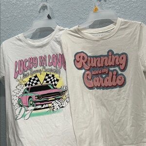 Women’s White Graphic Tee - Running Late Is My Cardio Tees